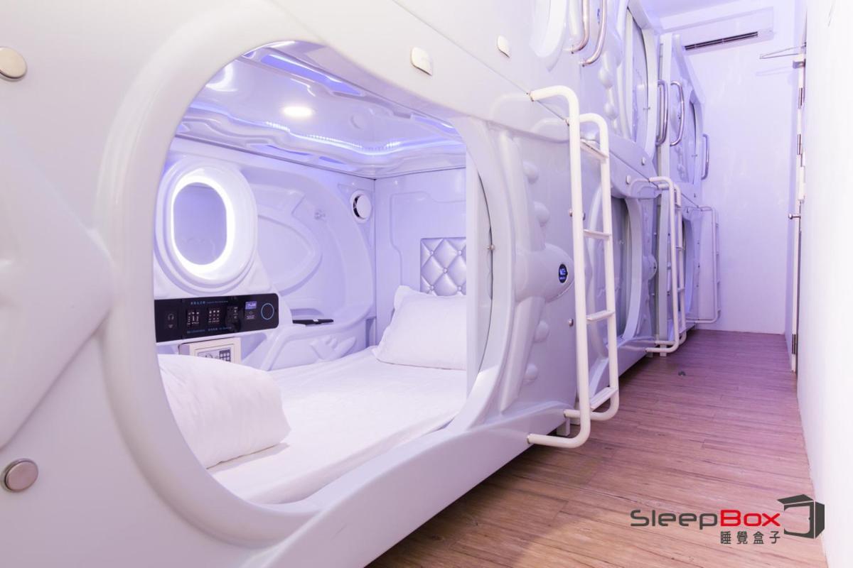 Sleepbox Hostel Taipei Dış mekan fotoğraf